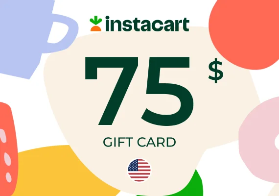 Instacart Gift Card 75 USD Key - UNITED STATES
